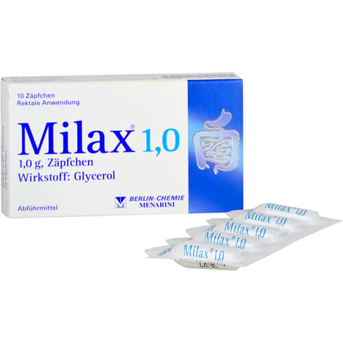 MILAX 1,0 Suppositorien MILAX 1,0 Suppositorien