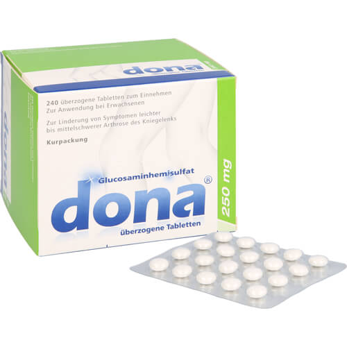 DONA 250 mg überzogene Tabletten DONA 250 mg überzogene Tabletten