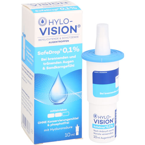 HYLO-VISION SafeDrop 0,1% Augentropfen HYLO-VISION SafeDrop 0,1% Augentropfen
