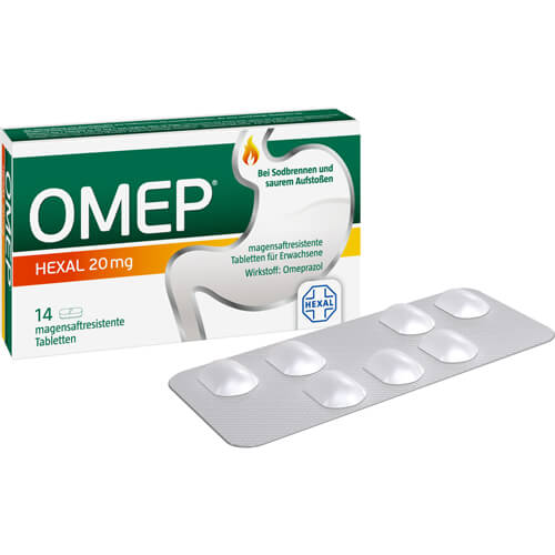 OMEP HEXAL 20 mg magensaftresistente Tabletten OMEP HEXAL 20 mg magensaftresistente Tabletten
