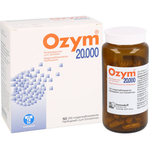 OZYM 20.000 Hartkapseln magensaftr. OZYM 20.000 Hartkapseln magensaftr.