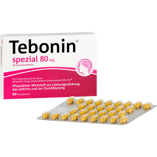 TEBONIN spezial 80 mg Filmtabletten TEBONIN spezial 80 mg Filmtabletten