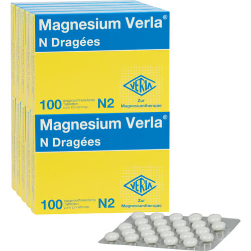MAGNESIUM VERLA N Dragees MAGNESIUM VERLA N Dragees