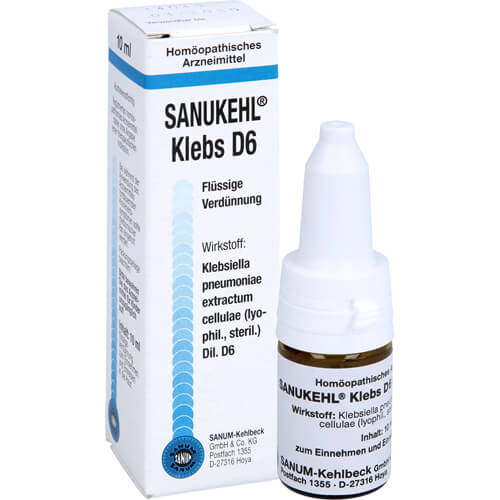 SANUKEHL Klebs D 6 Tropfen SANUKEHL Klebs D 6 Tropfen