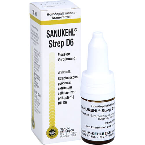 SANUKEHL Strep D 6 Tropfen SANUKEHL Strep D 6 Tropfen