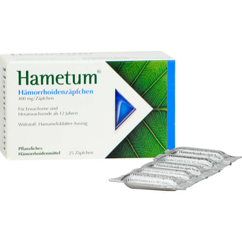 HAMETUM Hämorrhoiden Zäpfchen HAMETUM Hämorrhoiden Zäpfchen