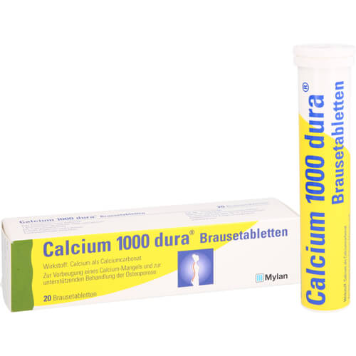 CALCIUM 1000 dura Brausetabletten CALCIUM 1000 dura Brausetabletten