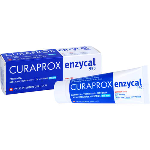 CURAPROX enzycal 950 Fluorid extra milde Zahnpasta CURAPROX enzycal 950 Fluorid extra milde Zahnpasta