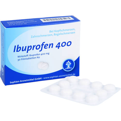 IBUPROFEN Sophien 400 Filmtabletten IBUPROFEN Sophien 400 Filmtabletten