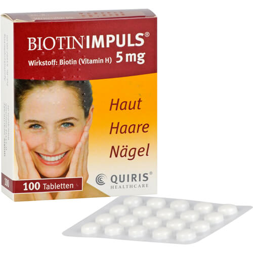 BIOTIN IMPULS 5 mg Tabletten BIOTIN IMPULS 5 mg Tabletten