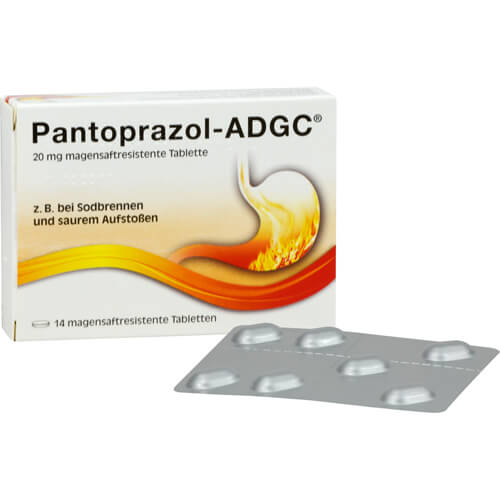 PANTOPRAZOL ADGC 20 mg magensaftres.Tabletten PANTOPRAZOL ADGC 20 mg magensaftres.Tabletten