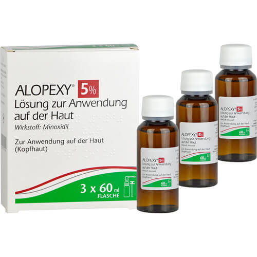 ALOPEXY 5% Lösung zur Anwendung auf der Haut ALOPEXY 5% Lösung zur Anwendung auf der Haut