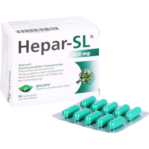 HEPAR-SL 320 mg Hartkapseln HEPAR-SL 320 mg Hartkapseln