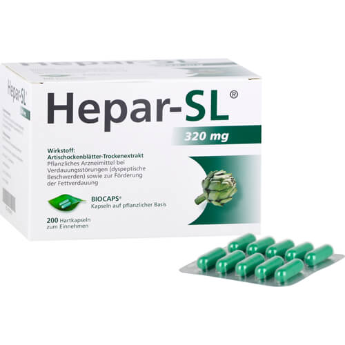 HEPAR-SL 320 mg Hartkapseln HEPAR-SL 320 mg Hartkapseln