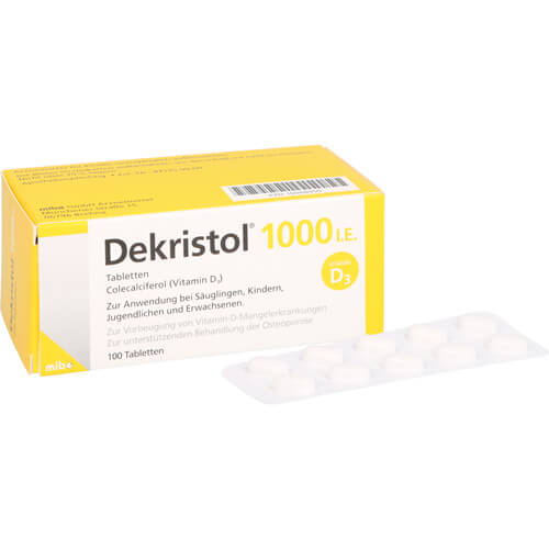 DEKRISTOL 1.000 I.E. Tabletten DEKRISTOL 1.000 I.E. Tabletten