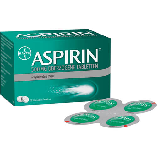 ASPIRIN 500 mg überzogene Tabletten ASPIRIN 500 mg überzogene Tabletten