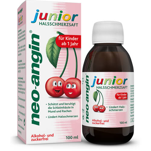 NEO-ANGIN junior Halsschmerzsaft NEO-ANGIN junior Halsschmerzsaft