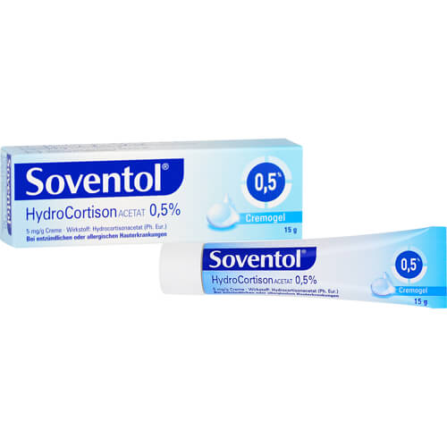 SOVENTOL Hydrocortisonacetat 0,5% Creme SOVENTOL Hydrocortisonacetat 0,5% Creme