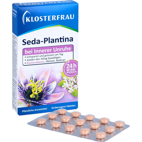 KLOSTERFRAU Seda-Plantina überzogene Tabletten KLOSTERFRAU Seda-Plantina überzogene Tabletten