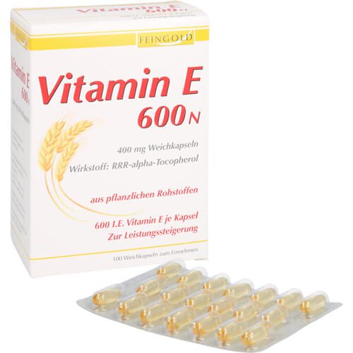VITAMIN E 600 N Weichkapseln VITAMIN E 600 N Weichkapseln