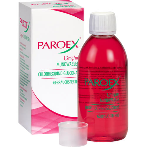 PAROEX 1,2 mg/ml Mundwasser PAROEX 1,2 mg/ml Mundwasser