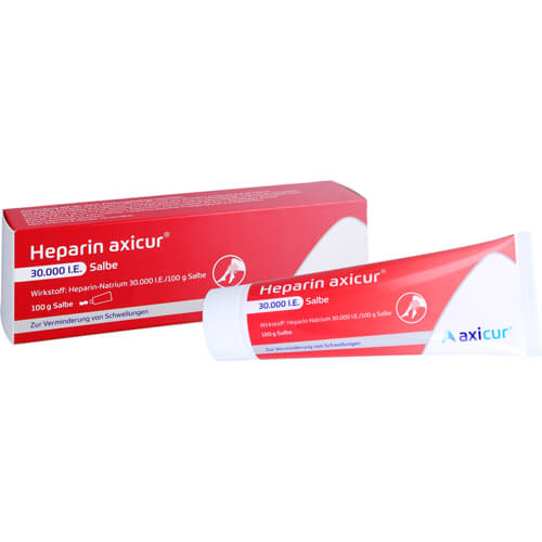 HEPARIN AXICUR 30.000 I.E. Salbe HEPARIN AXICUR 30.000 I.E. Salbe