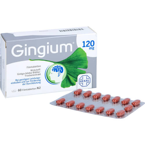 Gingium® 120 mg Filmtabletten Gingium® 120 mg Filmtabletten