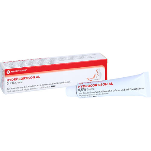 Hydrocortison AL 0,5 % Creme bei allergischen Erkrankungen der Haut Hydrocortison AL 0,5 % Creme bei allergischen Erkrankungen der Haut