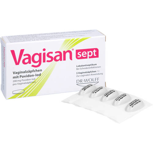 VAGISAN sept Vaginalzäpfchen mit Povidon-Iod VAGISAN sept Vaginalzäpfchen mit Povidon-Iod