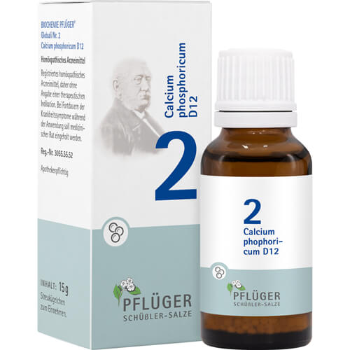 BIOCHEMIE Pflüger 2 Calcium phosphoricum D 12 Gl. BIOCHEMIE Pflüger 2 Calcium phosphoricum D 12 Gl.