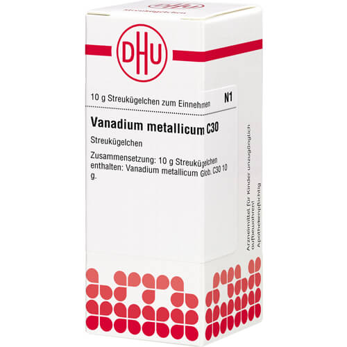 VANADIUM METALLICUM C 30 Globuli VANADIUM METALLICUM C 30 Globuli