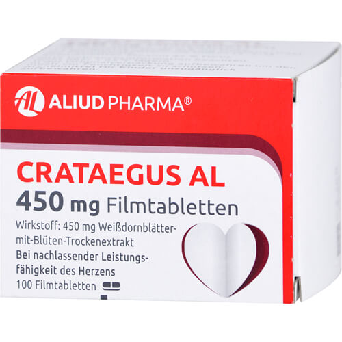 Crataegus AL 450 mg Filmtabletten bei nachlassender Herzleistung Crataegus AL 450 mg Filmtabletten bei nachlassender Herzleistung