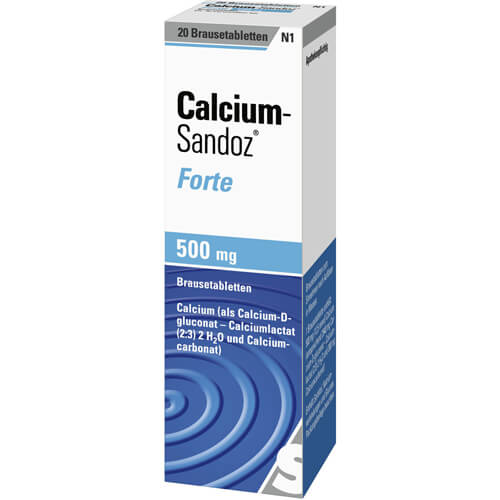 CALCIUM SANDOZ forte Brausetabletten CALCIUM SANDOZ forte Brausetabletten