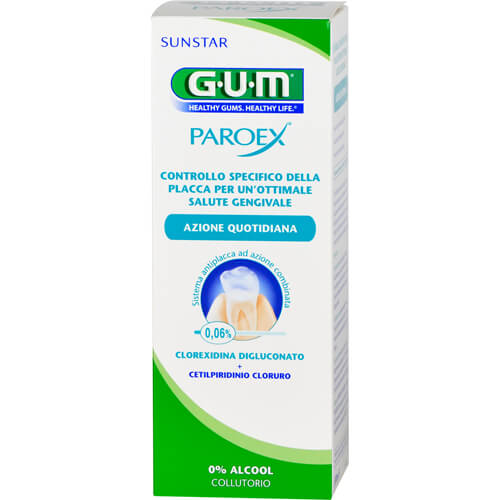 GUM PAROEX 0,06% CHX Mundspülung GUM PAROEX 0,06% CHX Mundspülung