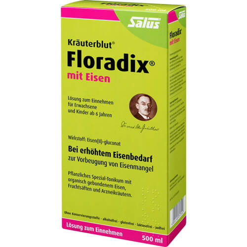 FLORADIX mit Eisen Lösung zum Einnehmen FLORADIX mit Eisen Lösung zum Einnehmen