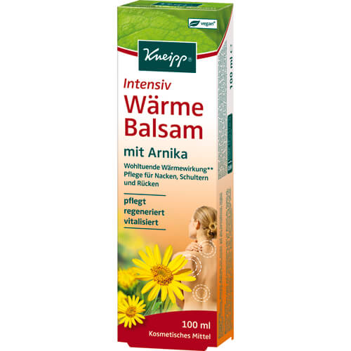 KNEIPP Intensiv Wärme Balsam mit Arnika KNEIPP Intensiv Wärme Balsam mit Arnika