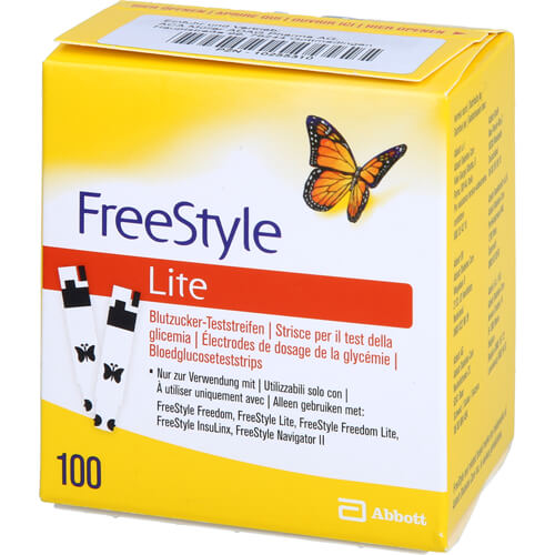 FREESTYLE Lite Teststreifen ohne Codieren FREESTYLE Lite Teststreifen ohne Codieren