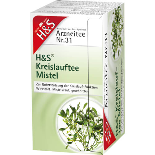 H&S Kreislauftee Mistel Filterbeutel H&S Kreislauftee Mistel Filterbeutel