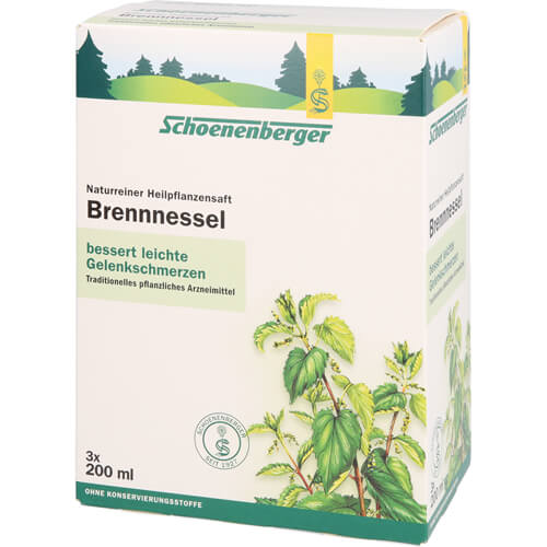 BRENNNESSELSAFT Schoenenberger BRENNNESSELSAFT Schoenenberger