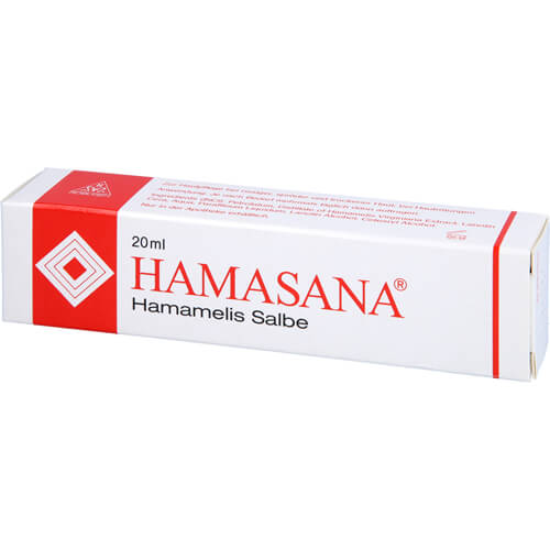 HAMASANA Hamamelis Salbe HAMASANA Hamamelis Salbe