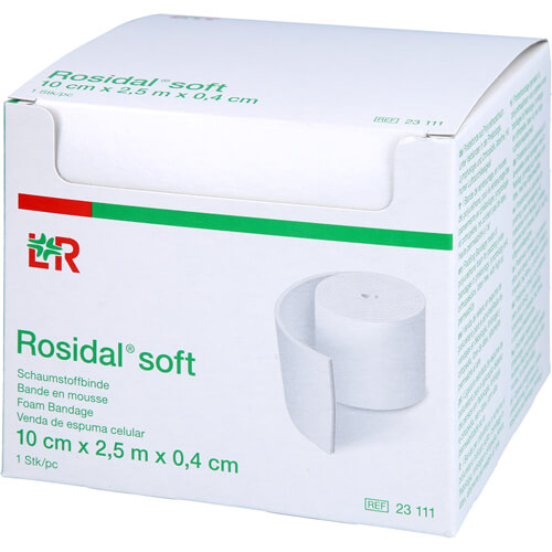 ROSIDAL Soft Binde 10x0,4 cmx2,5 m ROSIDAL Soft Binde 10x0,4 cmx2,5 m