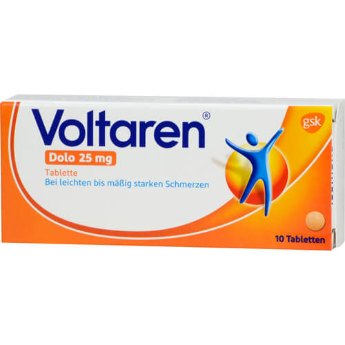 VOLTAREN Dolo 25 mg überzogene Tabletten VOLTAREN Dolo 25 mg überzogene Tabletten