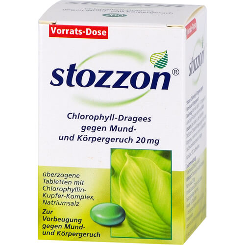 STOZZON Chlorophyll überzogene Tabletten STOZZON Chlorophyll überzogene Tabletten