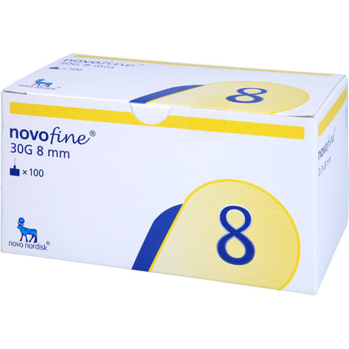 NOVOFINE Nadeln 0,30x8 mm NOVOFINE Nadeln 0,30x8 mm