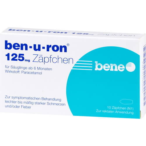 BEN-U-RON 125 mg Suppositorien BEN-U-RON 125 mg Suppositorien