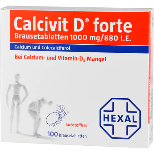 CALCIVIT D forte Brausetabletten CALCIVIT D forte Brausetabletten