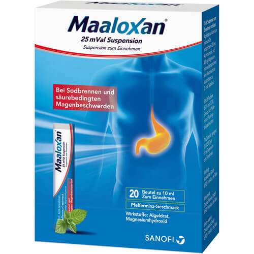 MAALOXAN 25 mVal Suspension MAALOXAN 25 mVal Suspension