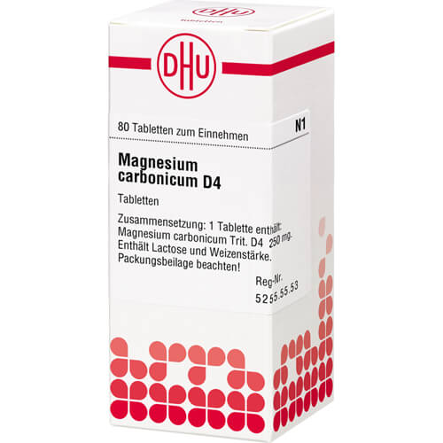 MAGNESIUM CARBONICUM D 4 Tabletten MAGNESIUM CARBONICUM D 4 Tabletten