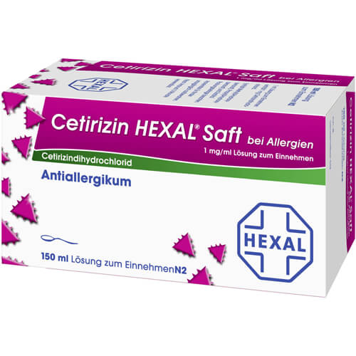 CETIRIZIN HEXAL Saft bei Allergien CETIRIZIN HEXAL Saft bei Allergien