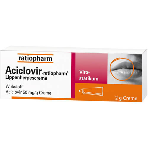 ACICLOVIR-ratiopharm Lippenherpescreme ACICLOVIR-ratiopharm Lippenherpescreme